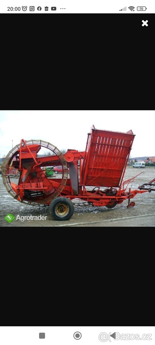 Koupím kombajn na brambory