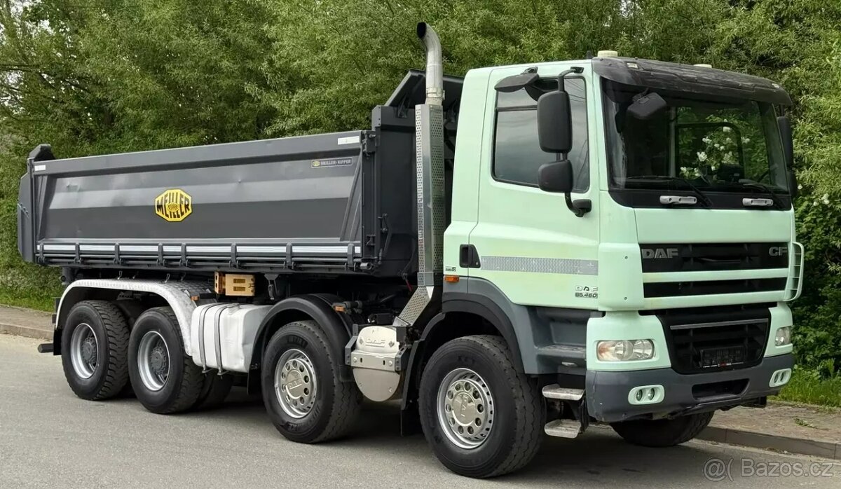 DAF CF85.460/Sklápěč/S3/8X4/BORDMATIK/