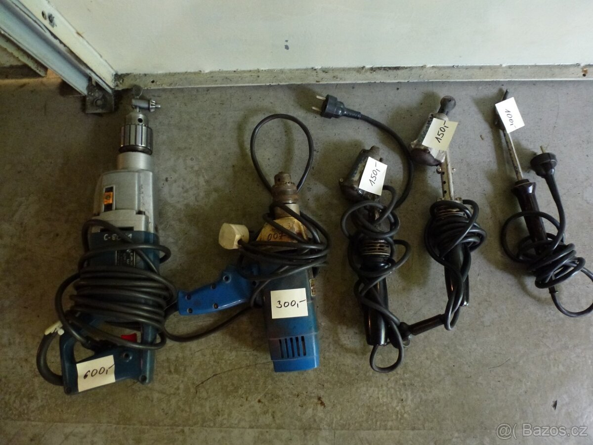 elektrické a ruční nářadí