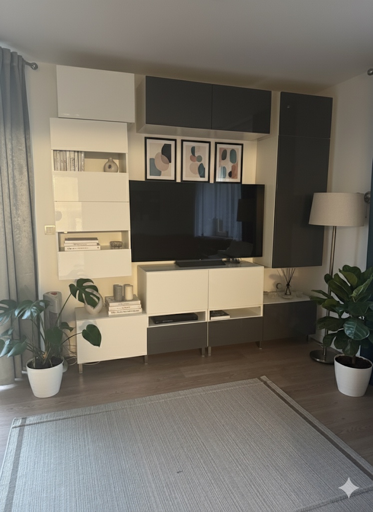 Obyvací stěna IKEA BESTA