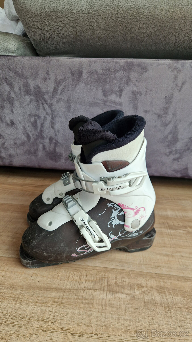 Dětské lyžáky Salamon 19/19,5
