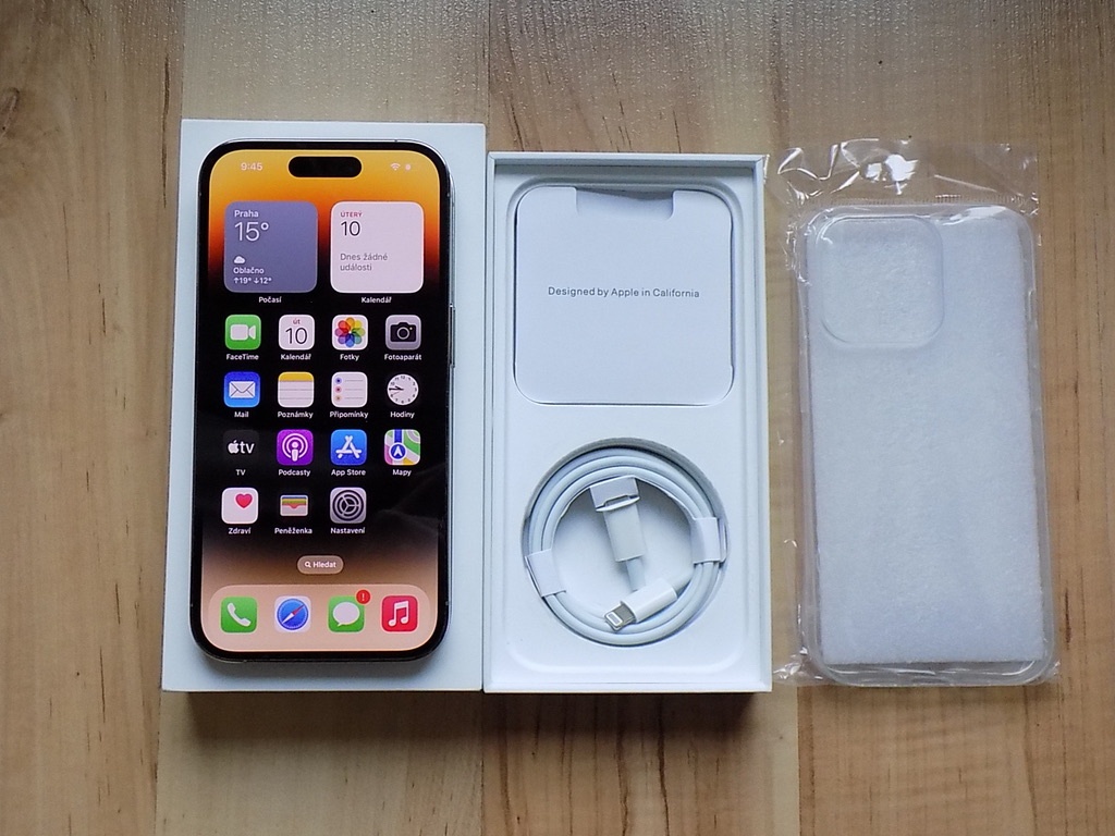 APPLE iPhone 14 Pro 128GB Gold - ZÁRUKA - TOP STAV