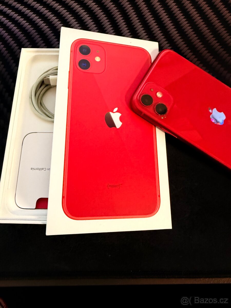 Prodám iPhone 11 (64GB, product RED)