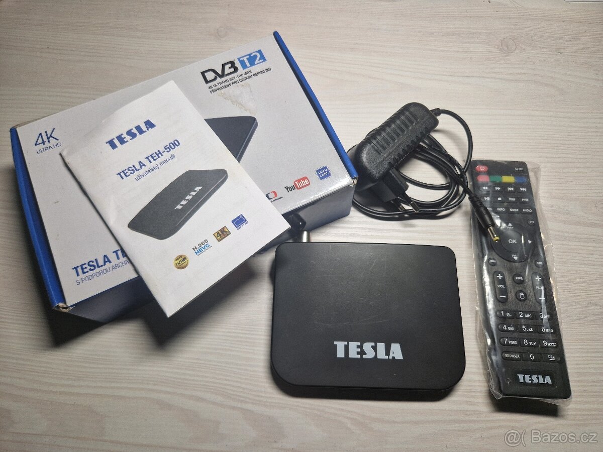 Tesla TEH-500 multimediální centrum DVB- T2