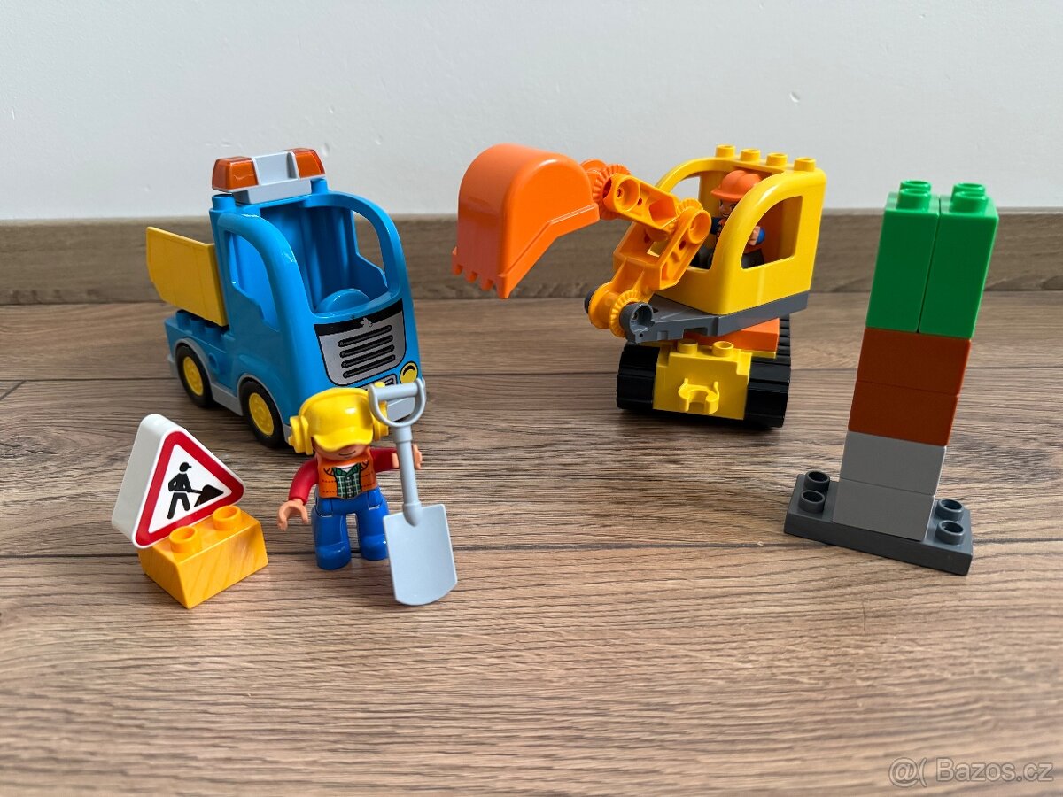 LEGO Duplo 10812 Pásový bagr a náklaďák
