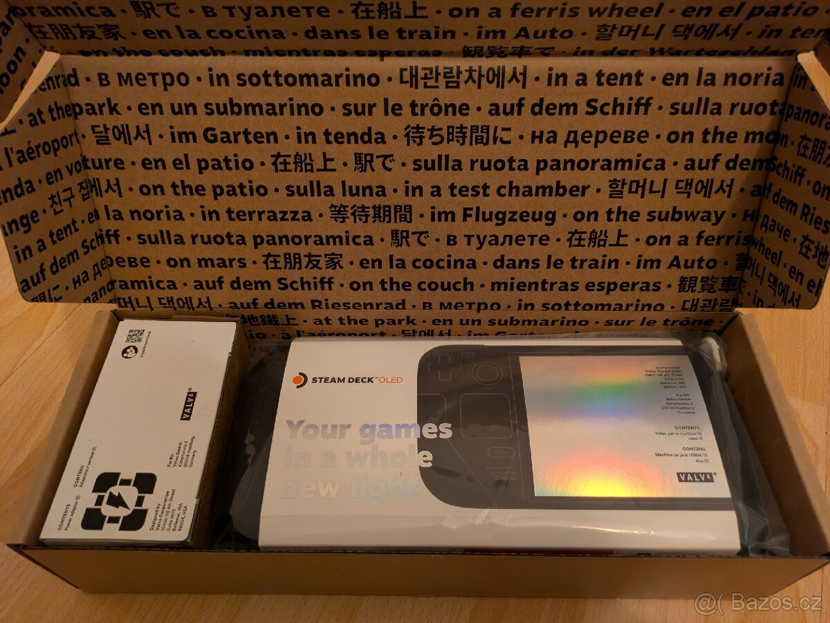 Steam Deck 512 GB OLED (nový, nehraný)