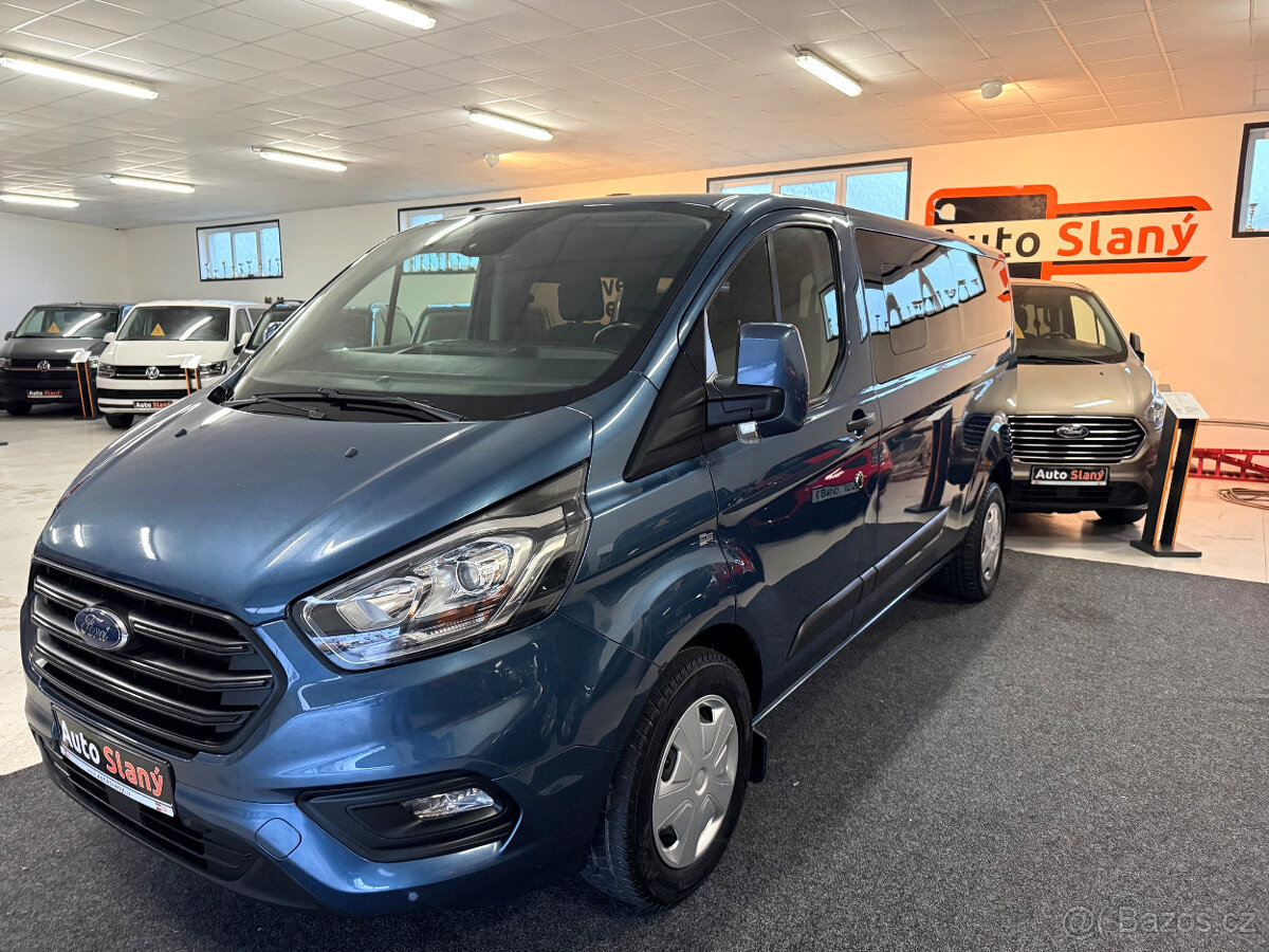 Ford Transit Custom 2.0TDCi L2,96kW,8míst,1maj,CZ,DPH