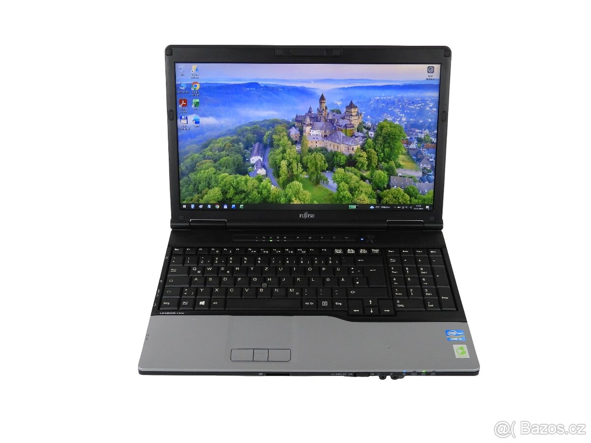 15,6" Fujitsu Lifebook E752 i5-3340M 8GB 256GB ssd