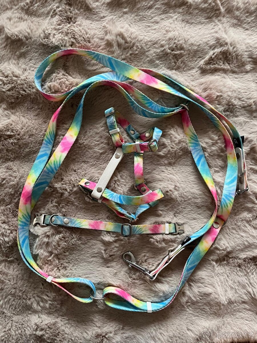 Obodog Sada obojek, postroj a prepínací vodítko 8v1