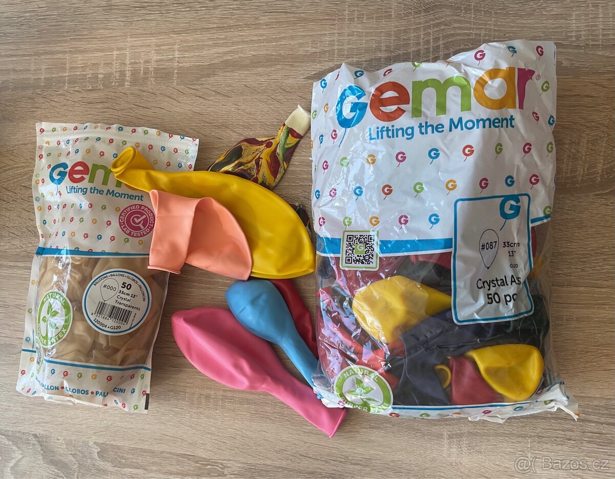 Nafukovací balónky