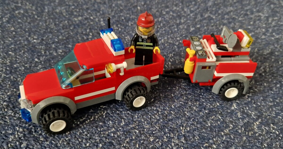 Lego City 7942 Hasičský pick-up