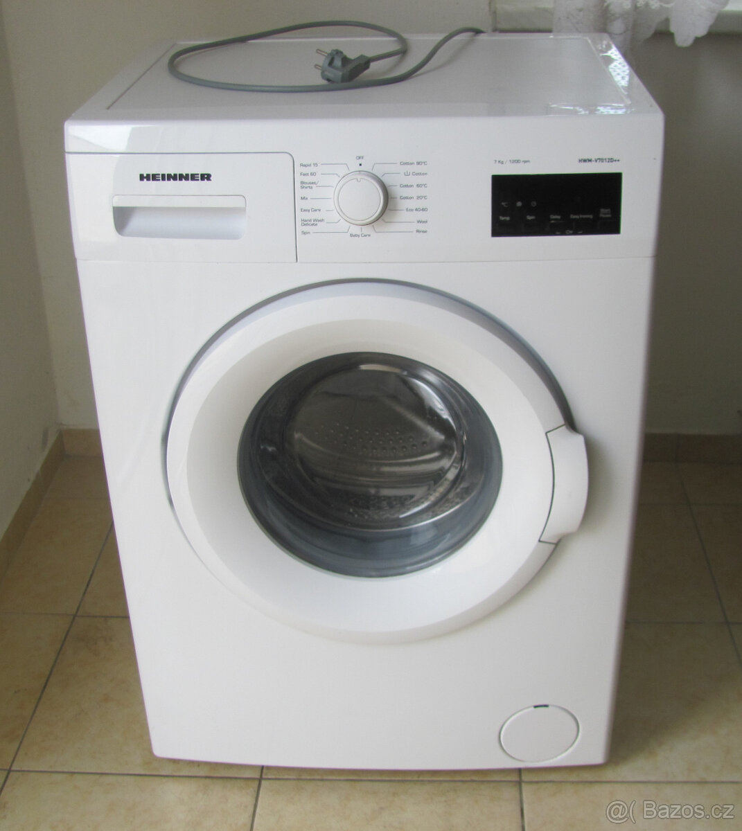 AUTOMATICKÁ PRAČKA HIENNER - 7kg - A+++
