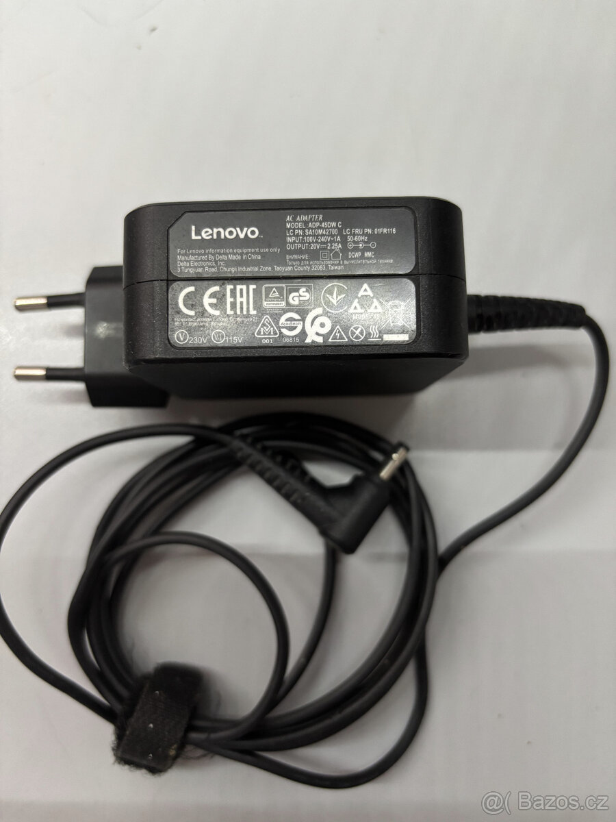 Originální nabíječka notebook Lenovo ADP-45DW C