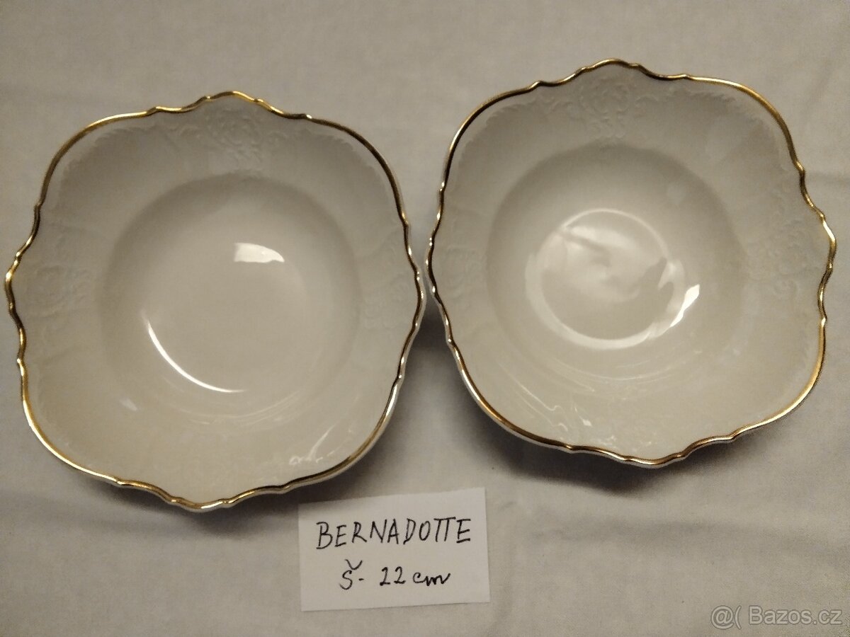 Bernadette misky porcelán