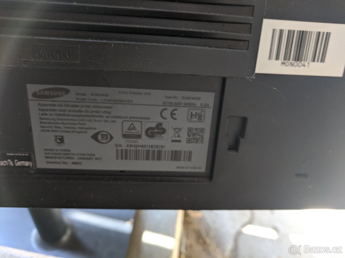 Samsung s24e 450 lcd 25"