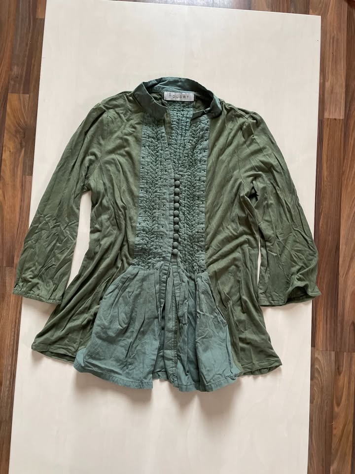 Khaki halenka, vel 2 cca S/M, Nougar