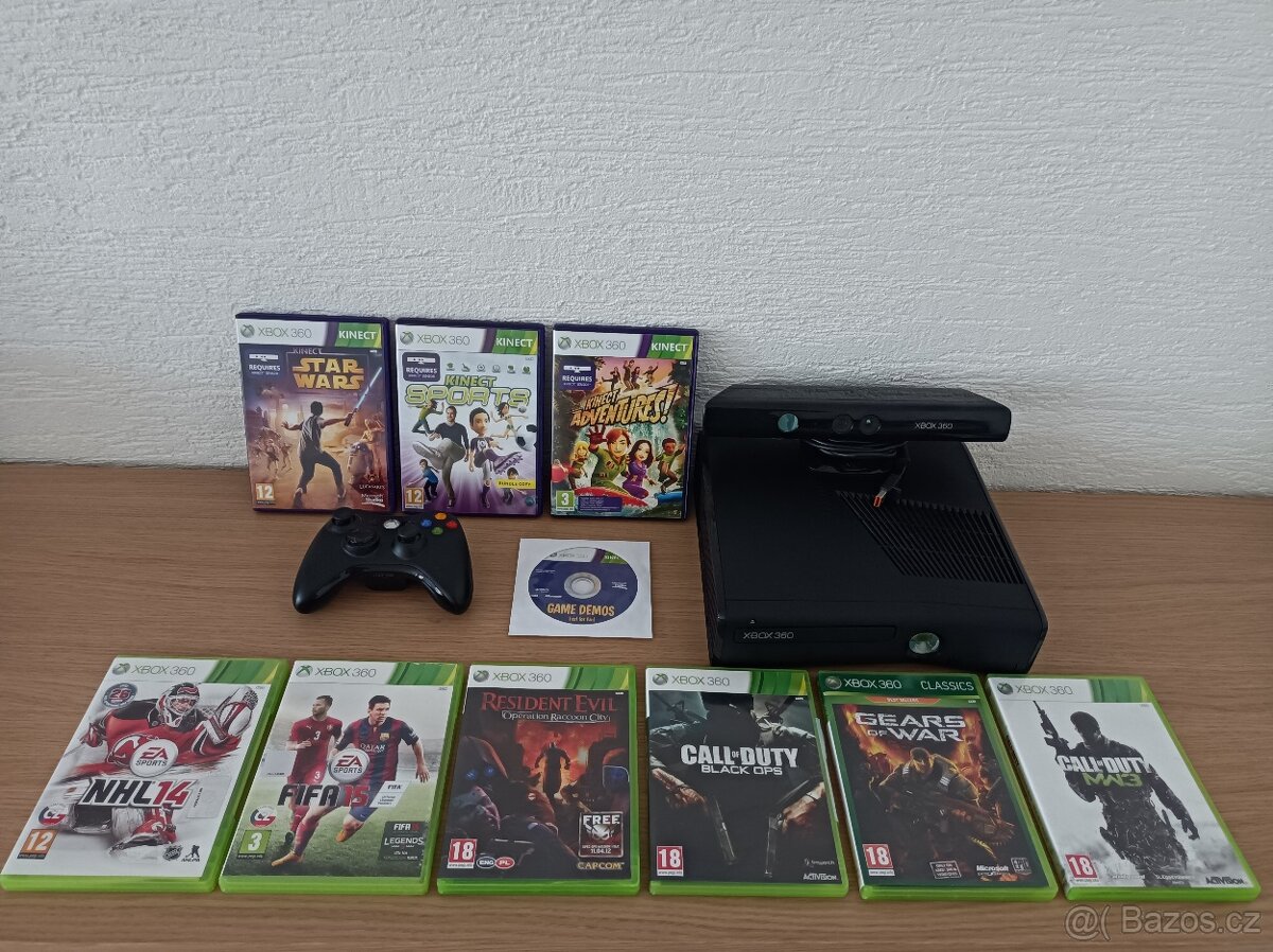 Xbox 360 s Kinectem + 10 her