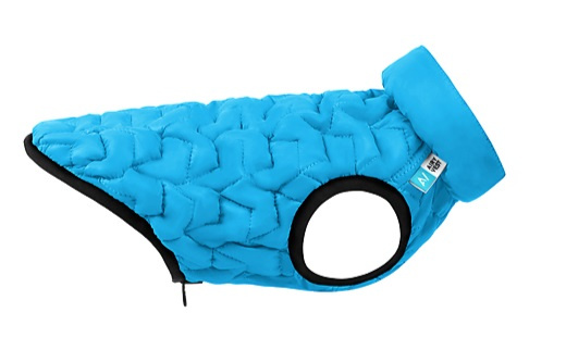 AiryVest UNI Elastic oboustranná bunda pro psa modrá/černá