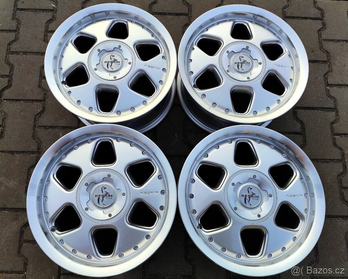 Alu kola originál Keskin 5x100,5x112 R15 NOVÁ SADA