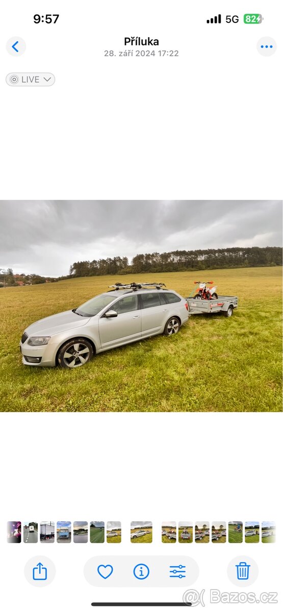 Škoda Octavia III combi 2.0tdi/110kw-STYLE,tažné,orig.servis