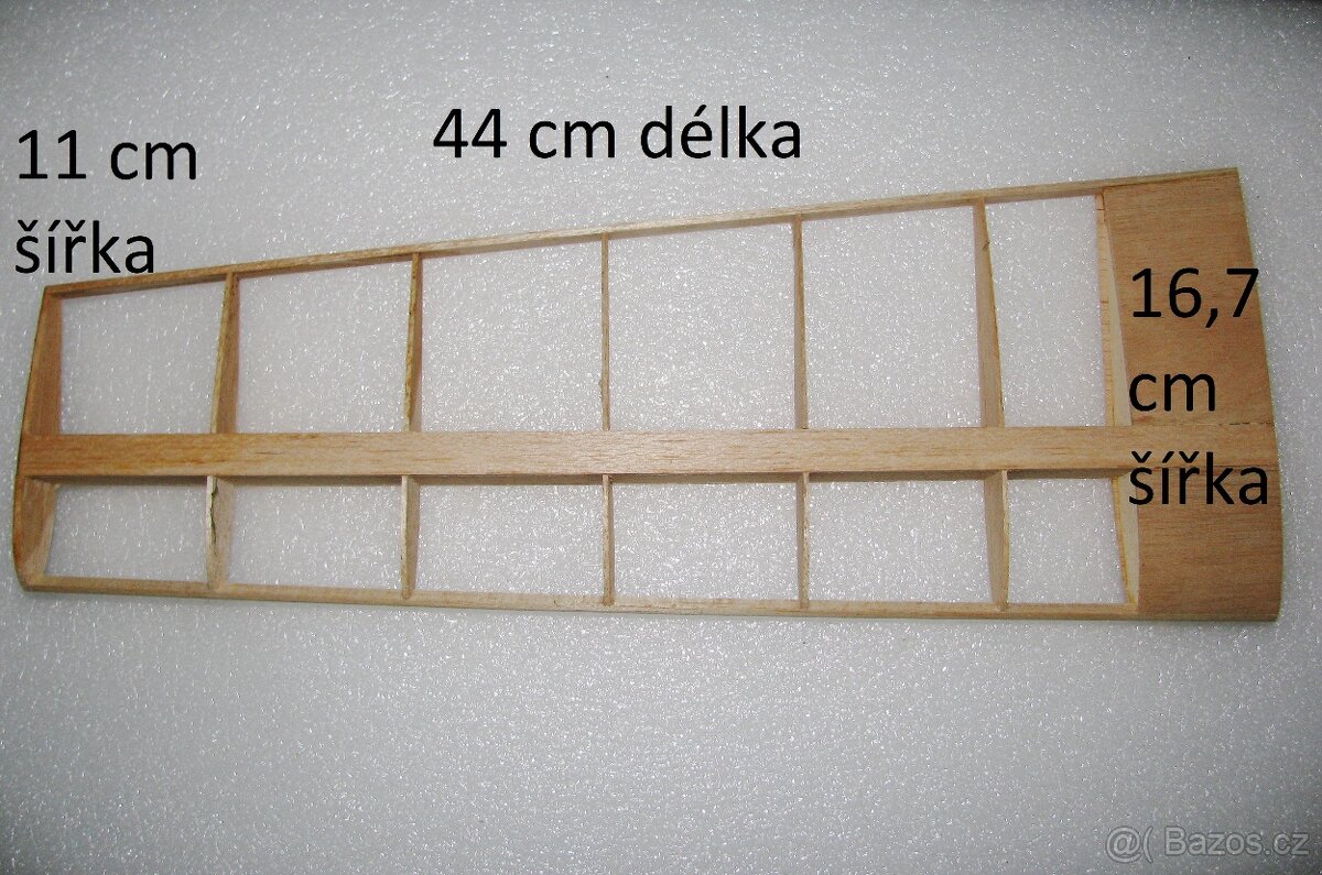 modely letadel, křídla ,náhradní díly
