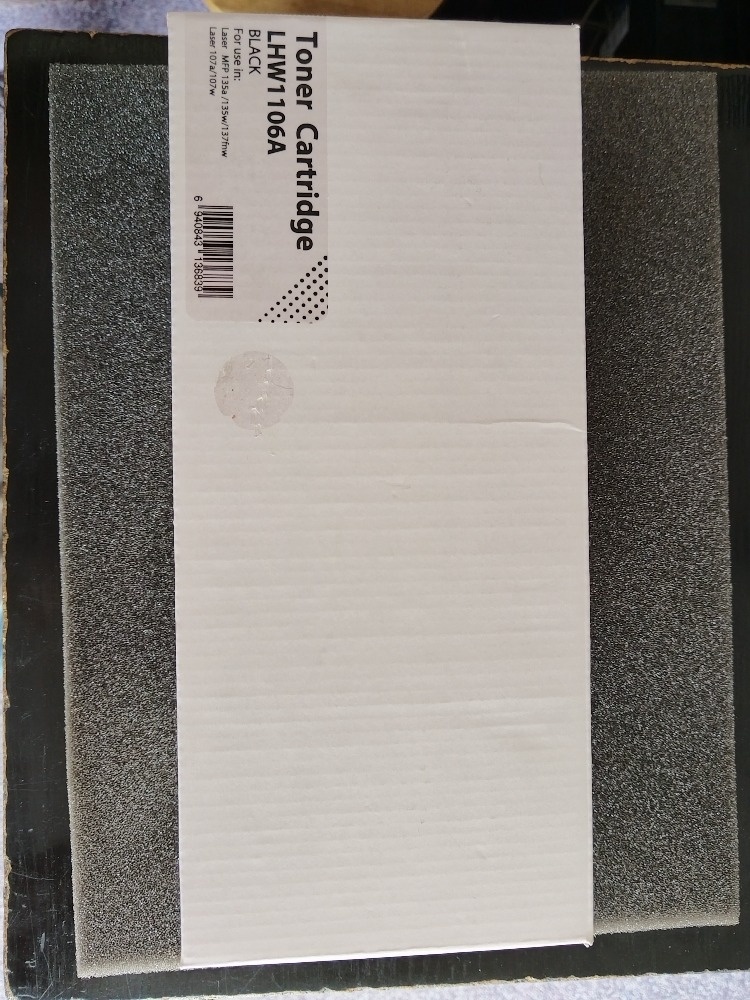 Nepoužitý toner HP W1106A - kompatibilní tonerová kazeta
