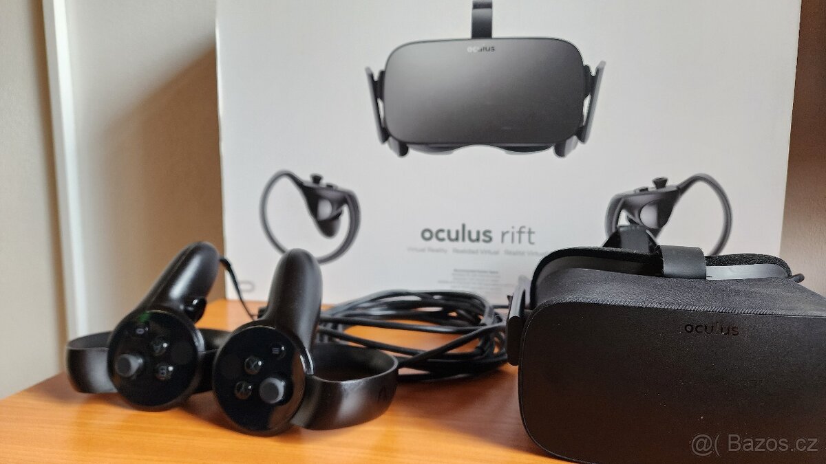 Oculus Rift + Hry + 3senzory