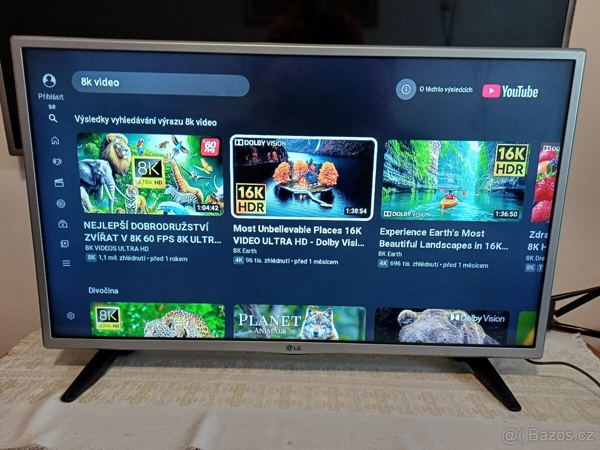 Smart TV LG 32LH570-úhlopříčka 80cm, Wi-Fi, DVBT2