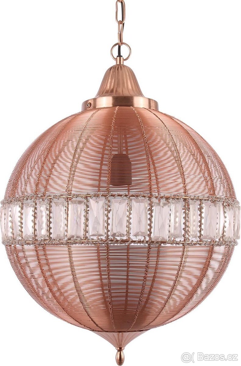 Luxusní závěsné světlo – Elegantní design s krystaly