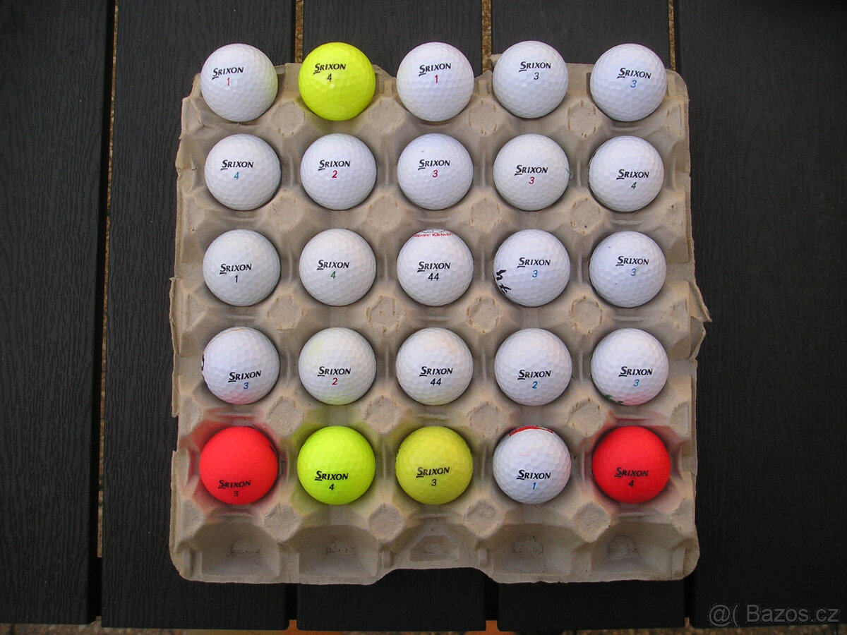 Golfové míčky 3.