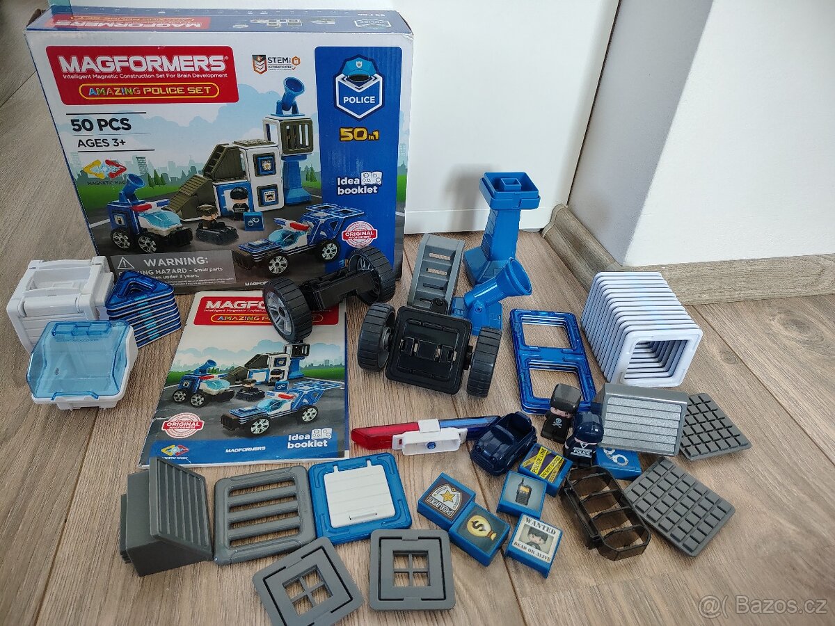 Magformers amazing police set