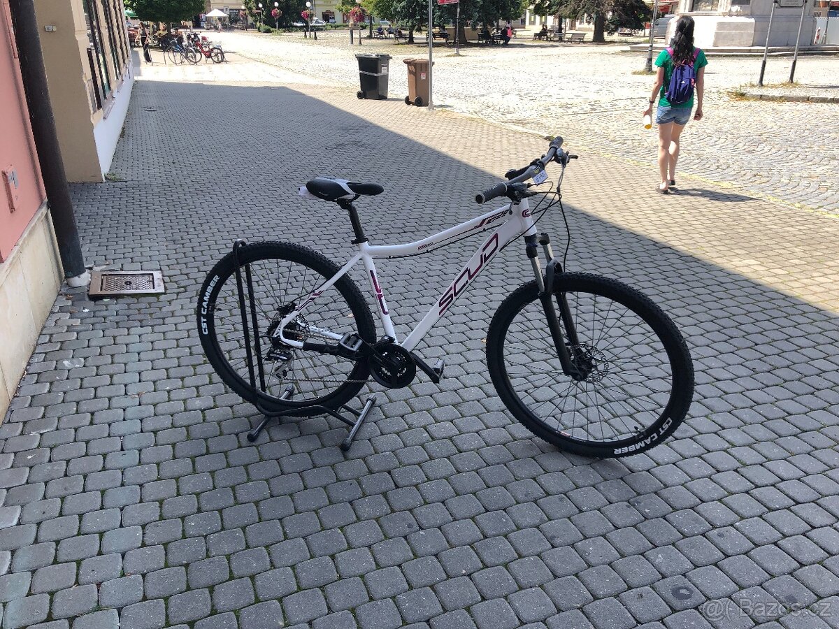 Horské kolo SCUD MEKKI lady 29'' 17'' bílý purpur