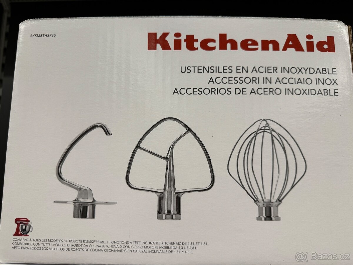 KitchenAid nerezová sada 5KSM5TH3PSS nová