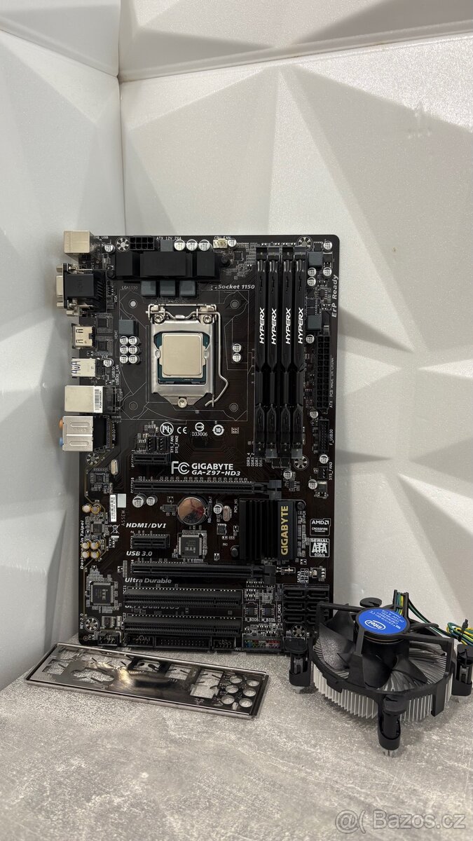 Zakladni deska Z97 + Intel I7 4790 + 16GB RAM