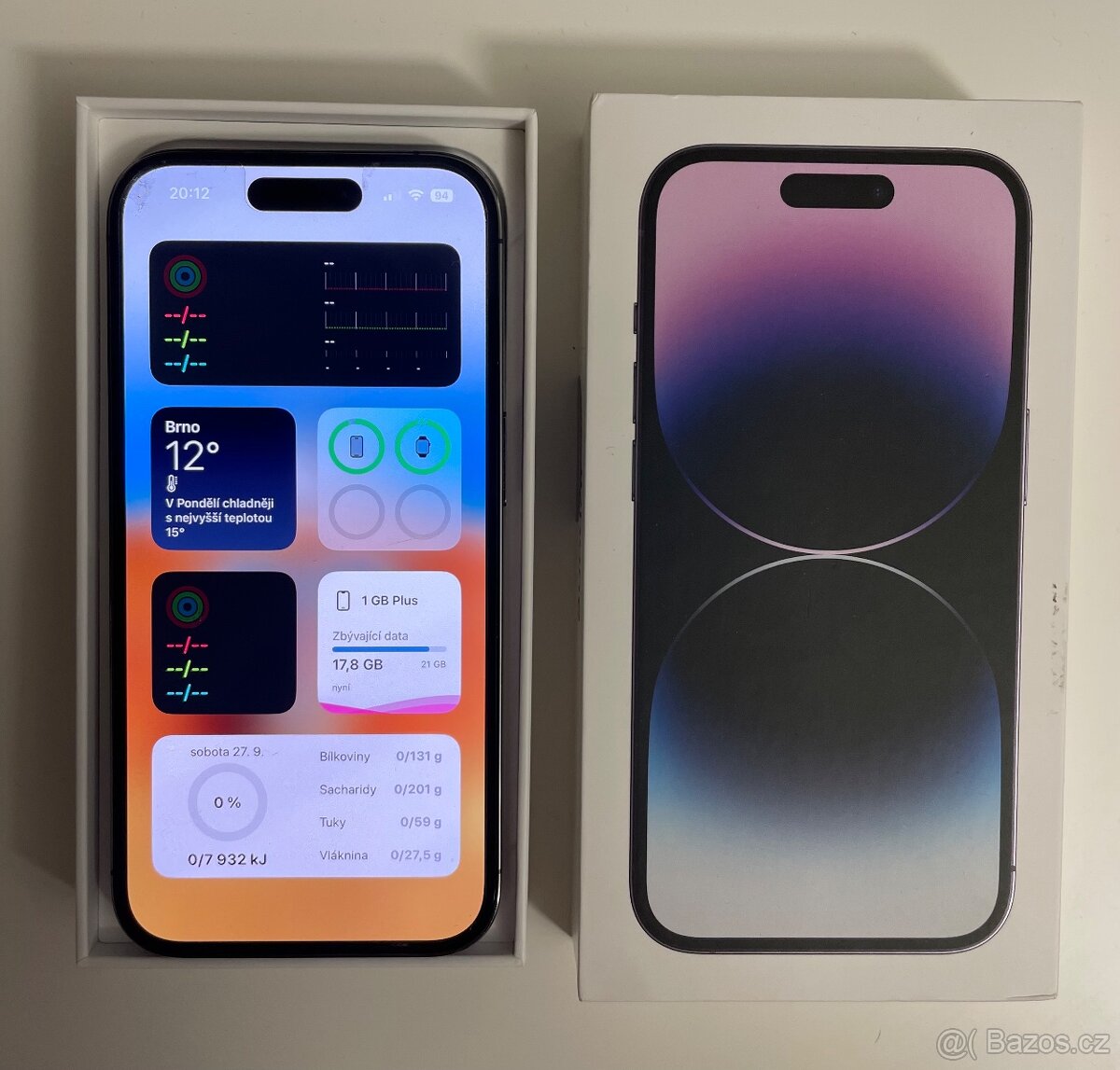 Apple iPhone 14 Pro, 128GB Deep Purple