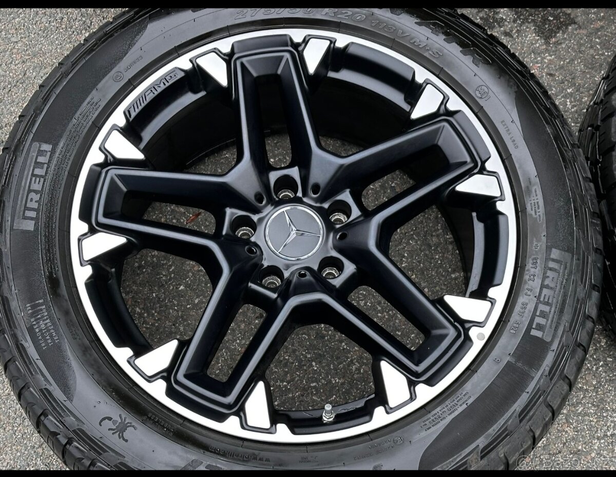 20”Al.disky original Mercedes z modelu G63 +pneu M+S 2755020