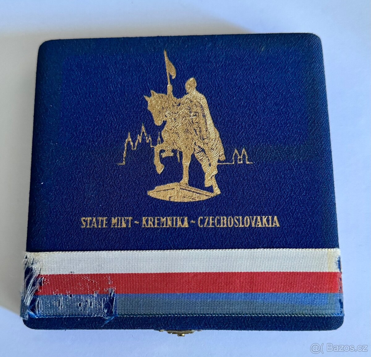 Etue a stříbrné medailí Dubček. Pražské jaro, 1968