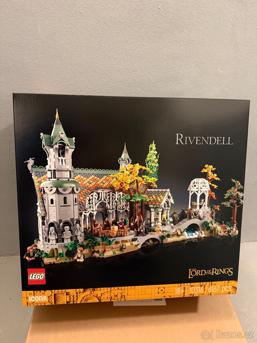 Lego set 10316 Roklinka (Rivendell)