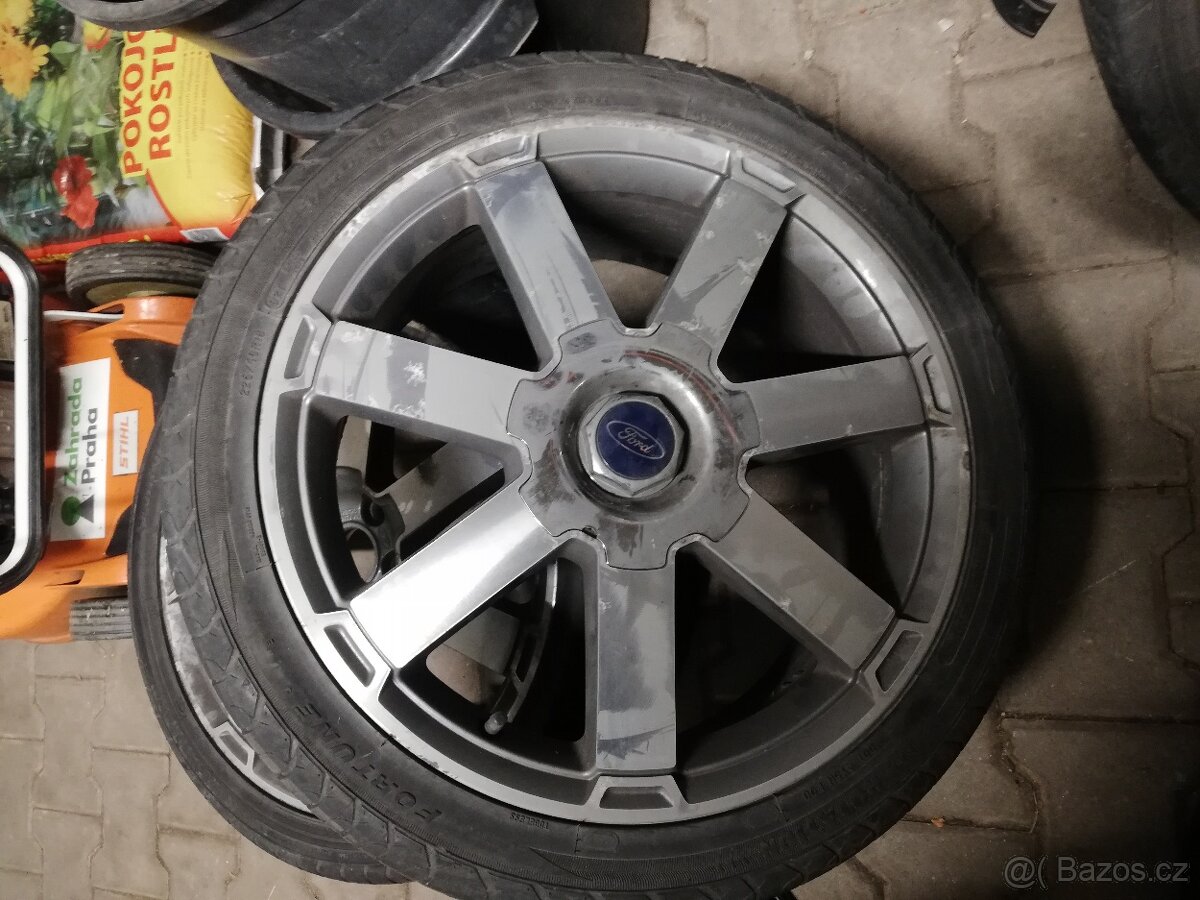 alu kola 5x108 r18 Ford + plech. disky