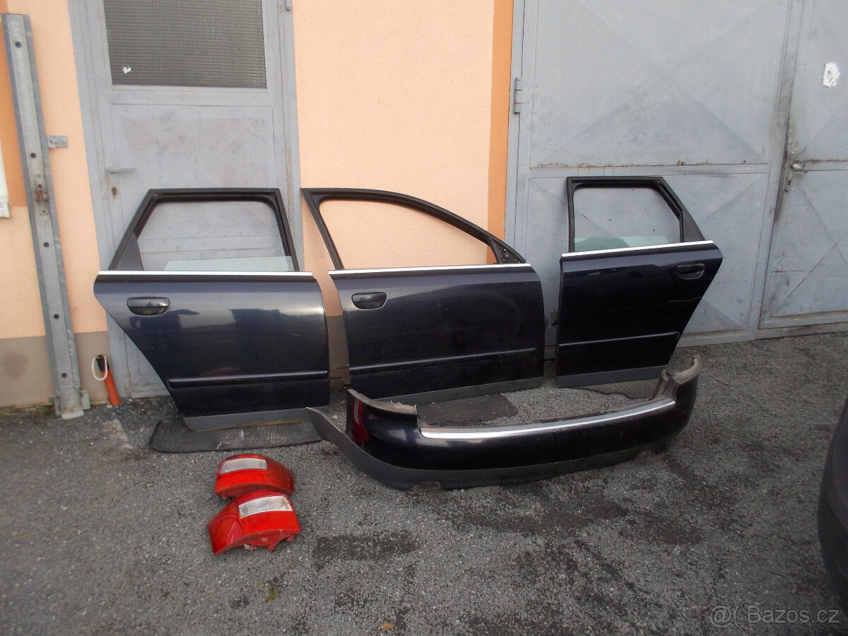 Dveře, nárazník, světla Audi A4 B6 Avant