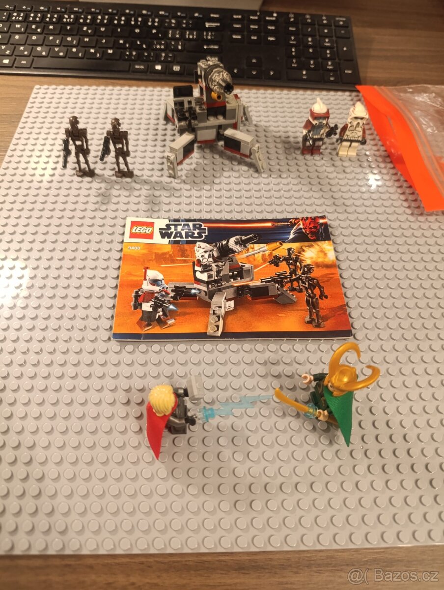 Lego Star Wars Elite Clone Trooper & Commando Droid Battle P