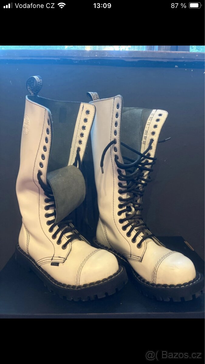 Bílé dámské glady