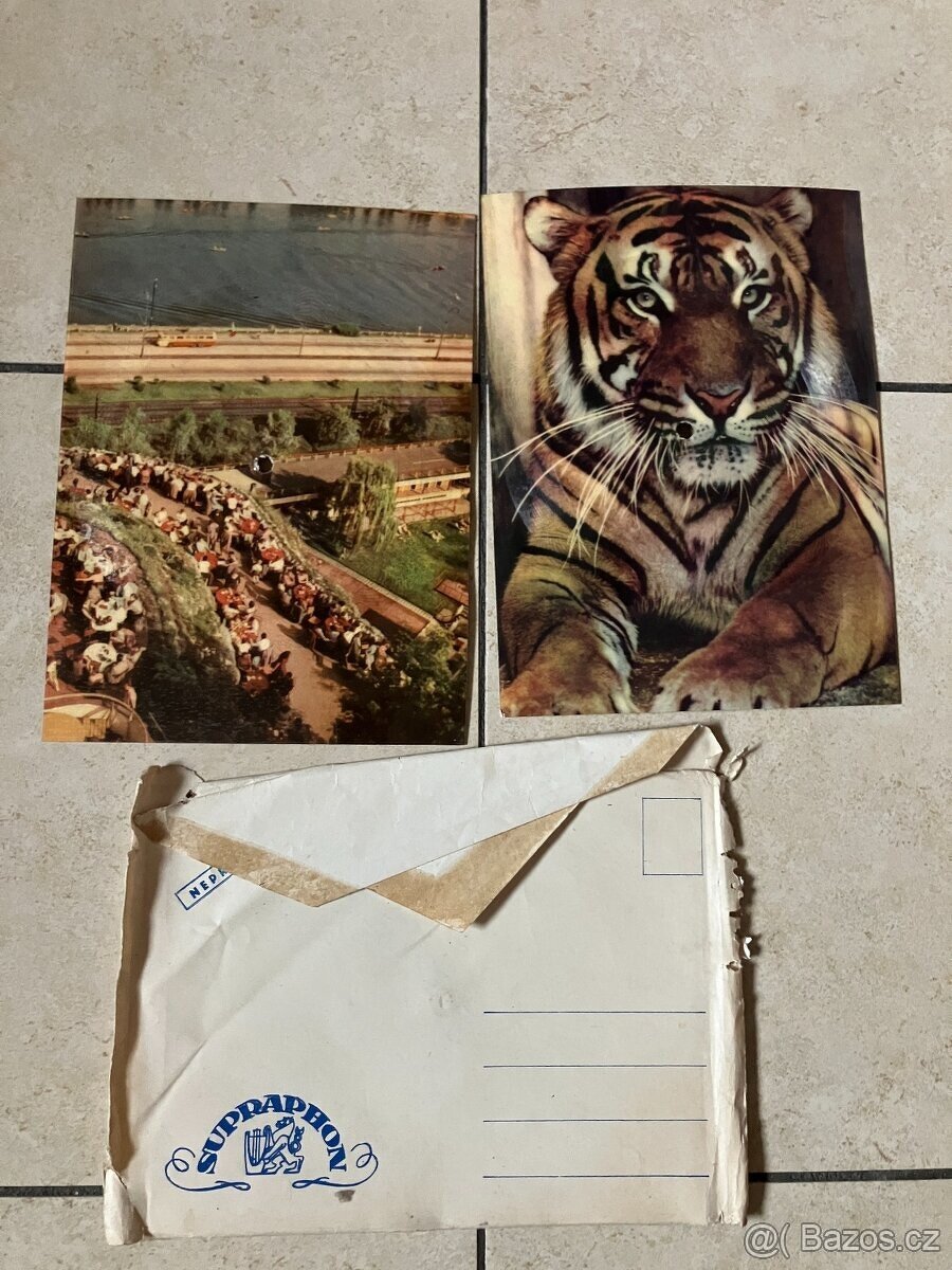 Vinylové hrající pohlednice