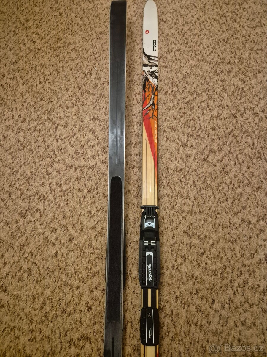 Backcountry běžky Sporten včetně vázání a bot