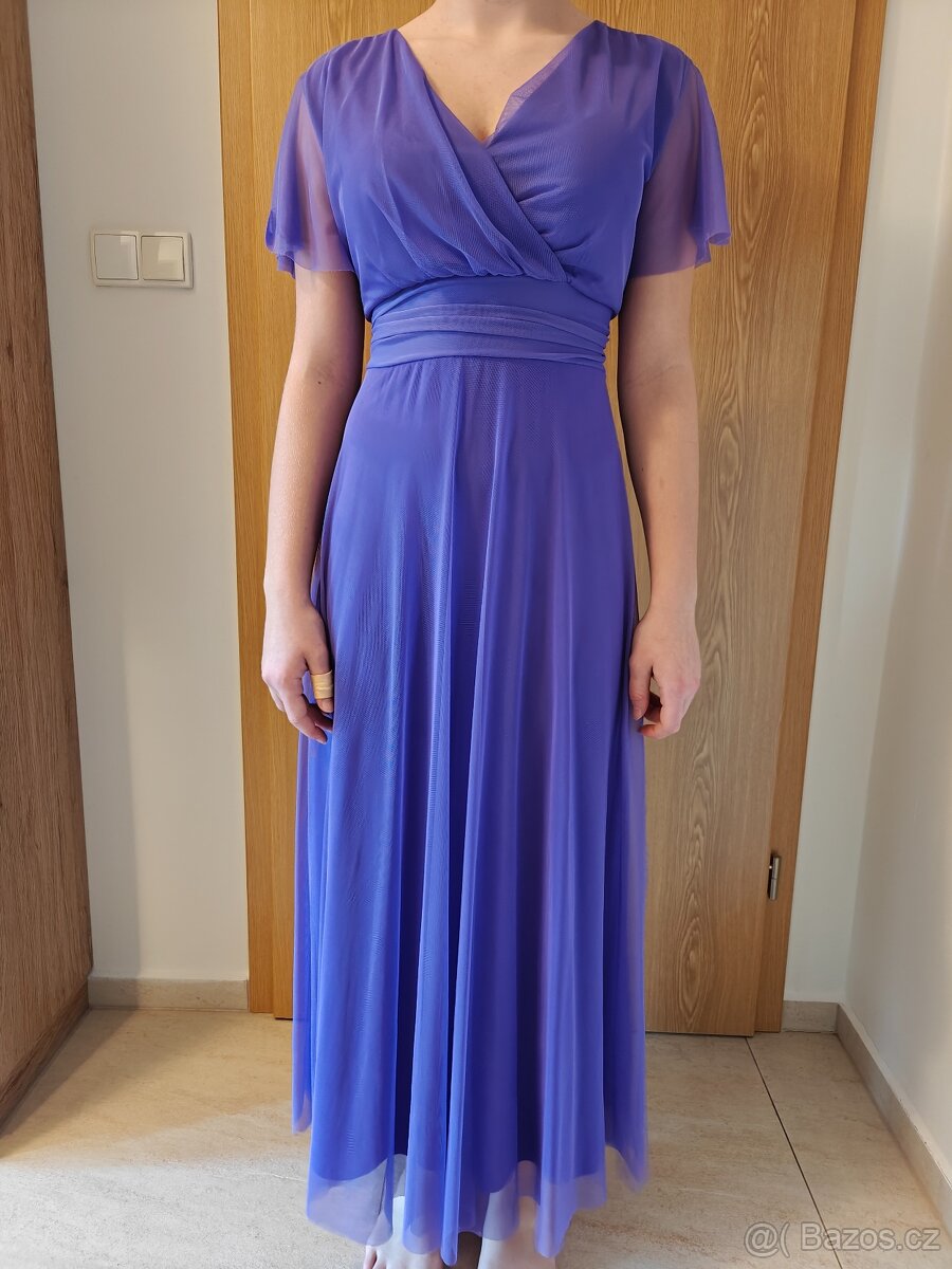 Plesové šaty fialové