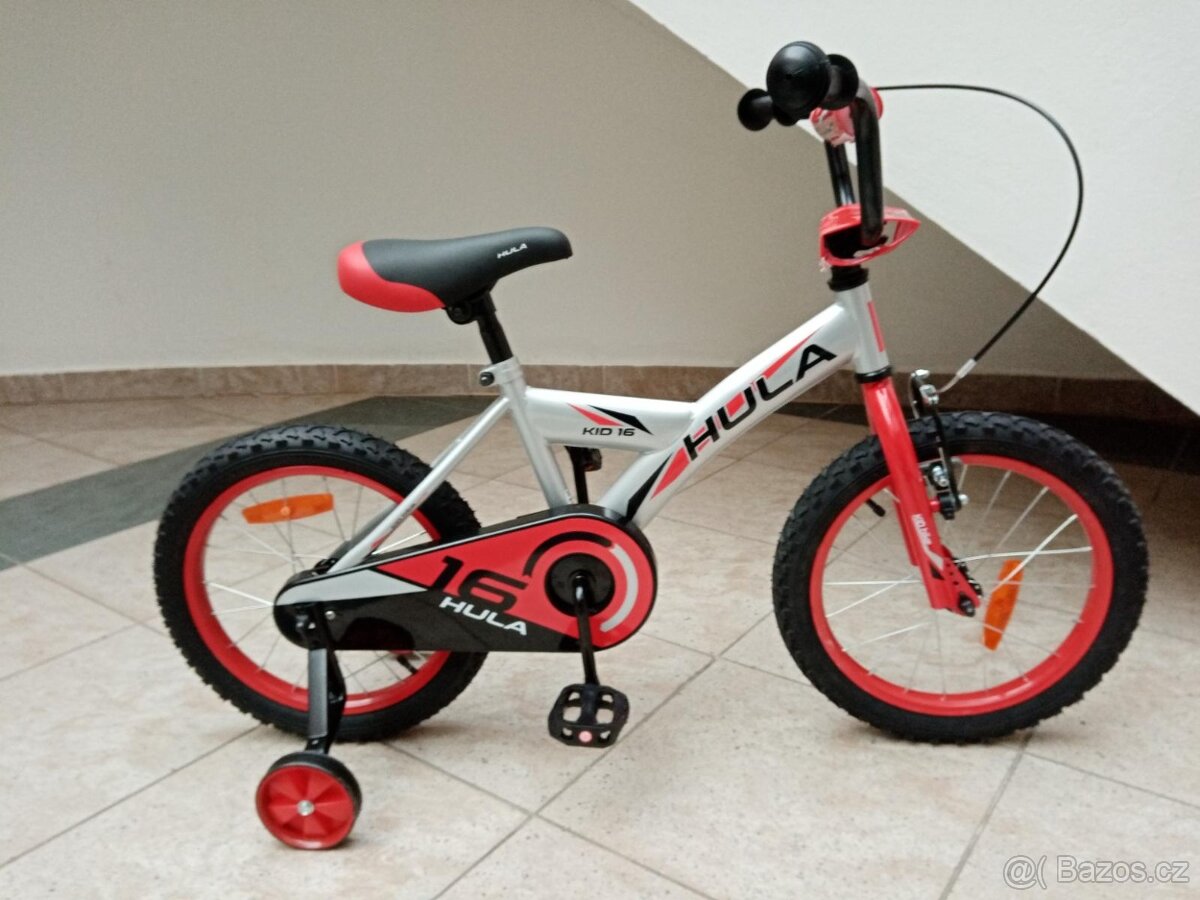 Nové dětské kolo Freeroad HULA 16" s balančními kolečky