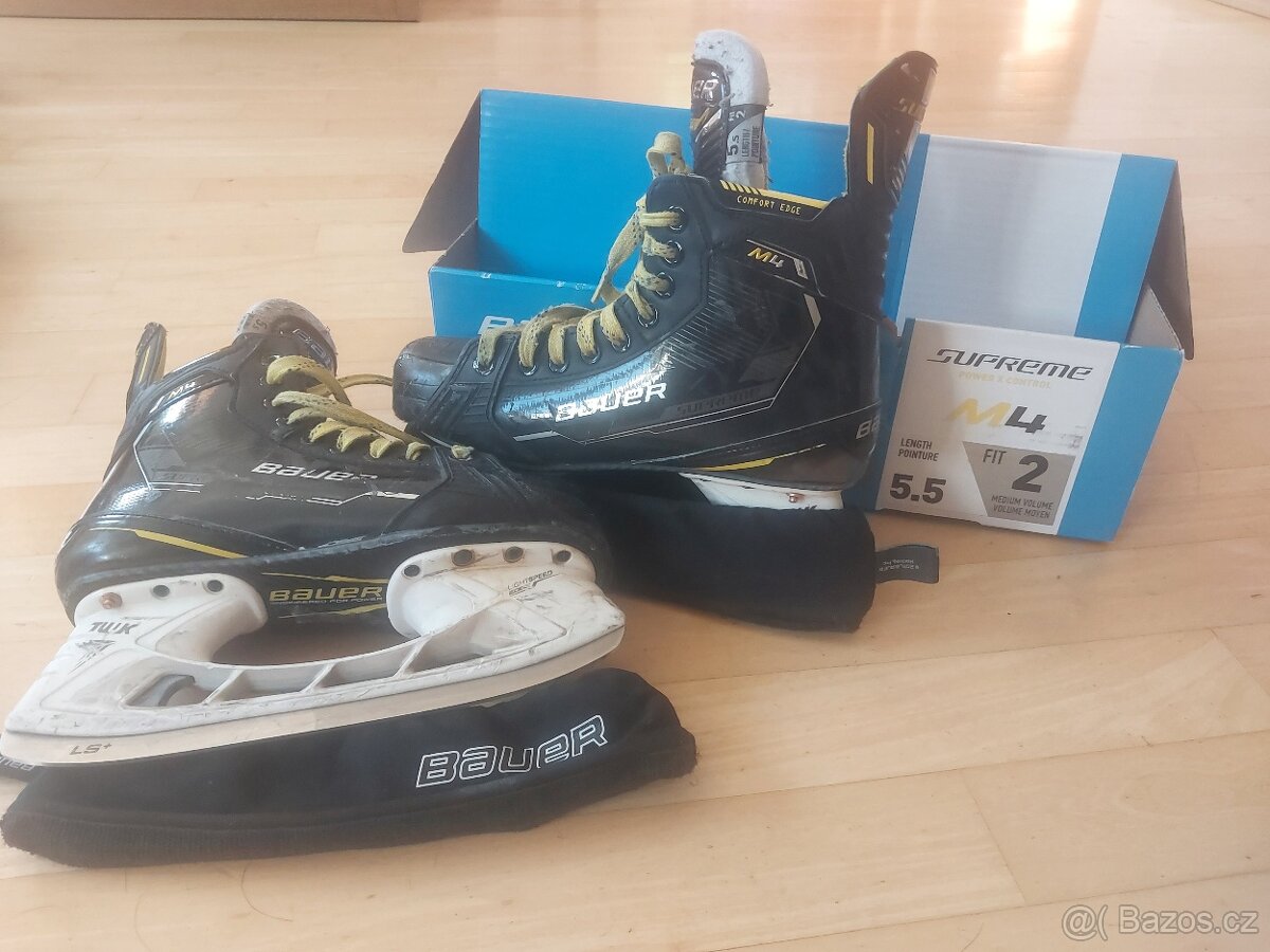 Brusle Bauer supreme M4, Fit 2, vel 5.5