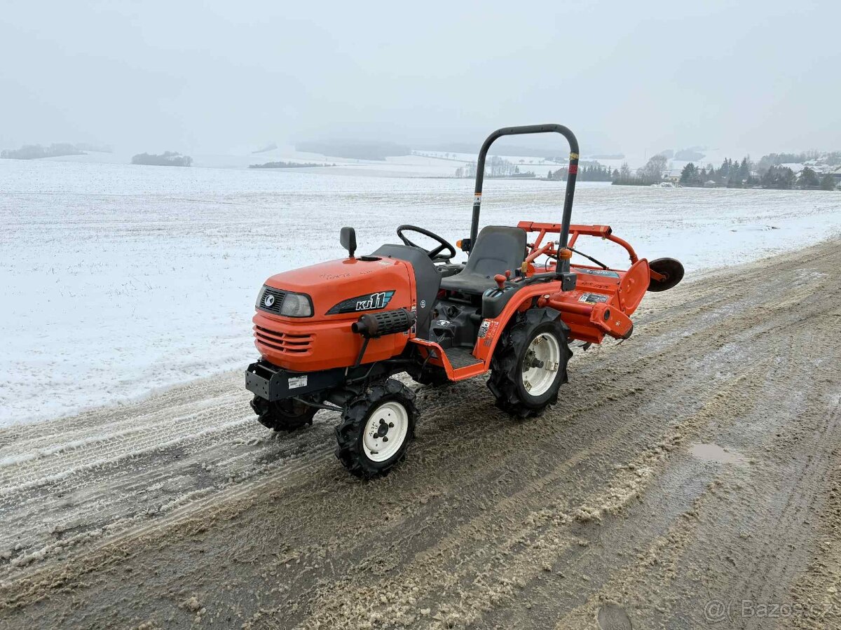 JAPONSKÝ MALOTRAKTOR KUBOTA KJ11 4X4