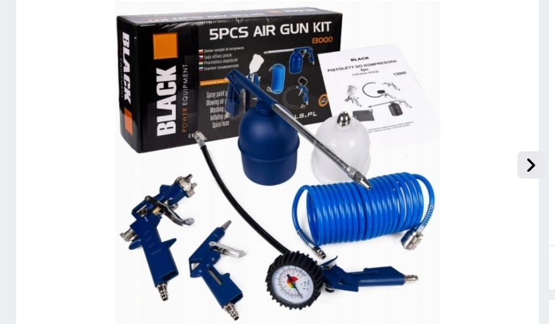 Pneumatická sada, 5dílná