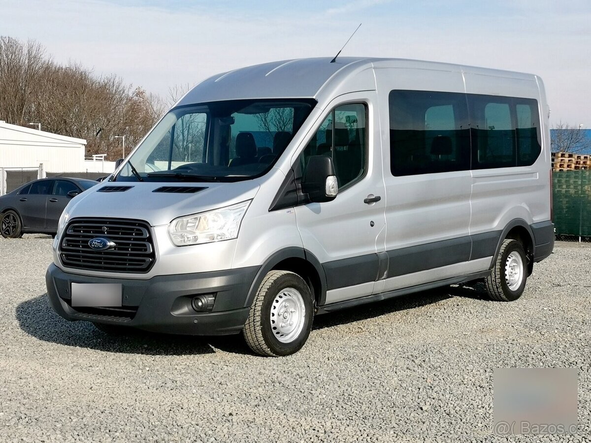 Ford TRANSIT 2.0TDCI/96KW L3H2/ 9 MÍST/ KLIMA